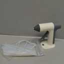 Tilswall Cordless Glue Gun, 4V Fast Preheating Hot Glue Gun with 20pcs Premius Glue Sticks(20x140mm), 2000mAh Type-c Rechargeable, Suitable for DIY Craft, Home Repaire  White