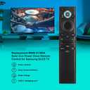 for Samsung Frame Smart TV Remote Replacement: Solar Powered USB-C Fast Charge, 6-12 Months Battery Life, Voice Bluetooth Controller Compatible with Samsung 2020-2025 Neo QLED 4K Smart TVs