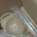 Emak Modern 29 Inch Black Vanity Lights, 4-Light Bathroom Vanity Light with Clear Glass Shade, Farmhouse Globe Bathroom Light Fixtures Over Mirror, VL118-BK-CG-4