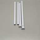 AIZESI Shower Curtain Rod 30-64 Inch No Drilling Adjustable Shower Rod Never Rust & Non-Slip Tension Curtain Rod White Spring Loaded Curtain Rods for Window Bathroom Doorway Closet Cupboard