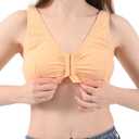 Post Surgery Front Closure Bra (Nude, Small)