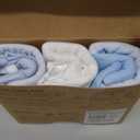 3-Pack Organic Baby Swaddle Sleep Sacks - Swaddles for Newborns, Infant 0-3 Months, Baby Girls, Boys, Soft & Snug Newborn Sleep Sack, Nursery Swaddling Blankets (ABC Land Cloud, OS)