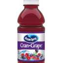 Ocean Spray Cran-Grape Cranberry Grape Juice Drinks, 10 Fl Oz Bottles, 6 Count (EXP 11/21/26)