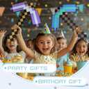 Foam Sword and Pickaxe Set Kids Role Play Toys for Halloween, Cosplay Video Game Parties