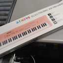 Raimy 61 Key Electric Keyboard Piano for Kids with Microphone, Compact
