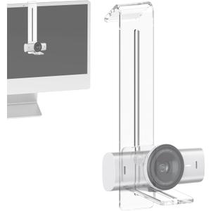 Center Screen/Middle Screen Webcam Mount, Position Webcam Anywhere on Monitor, Laptop Screen, Compatible with Logitech MX Brio, C920x, C922, C930 Webcams