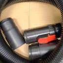 CRAFTSMAN CMXZVBE38759 2-1/2 in. x 20 ft. POS-I-LOCK Wet Dry Vac Hose Attachment Kit, Industrial-Grade Shop Vacuum Replacement Hose, Fits Most Wet/Dry Vacuums with a 2-1/2 in. Diameter