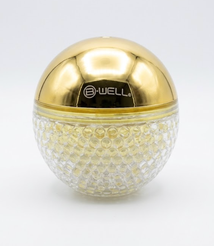 Bwell, Ball Tumbler, Water Bottle,Gold