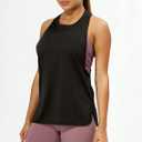 icyzone womens Soft (Small, Black/Neon Orange)