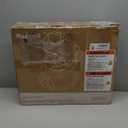 Baby Swings for Infants, Monamii Baby Swing, Infant Swing with 5 Speeds, 10 Lullabies, Electric Swing for Baby, Indoor & Outdoor Use (Beige)