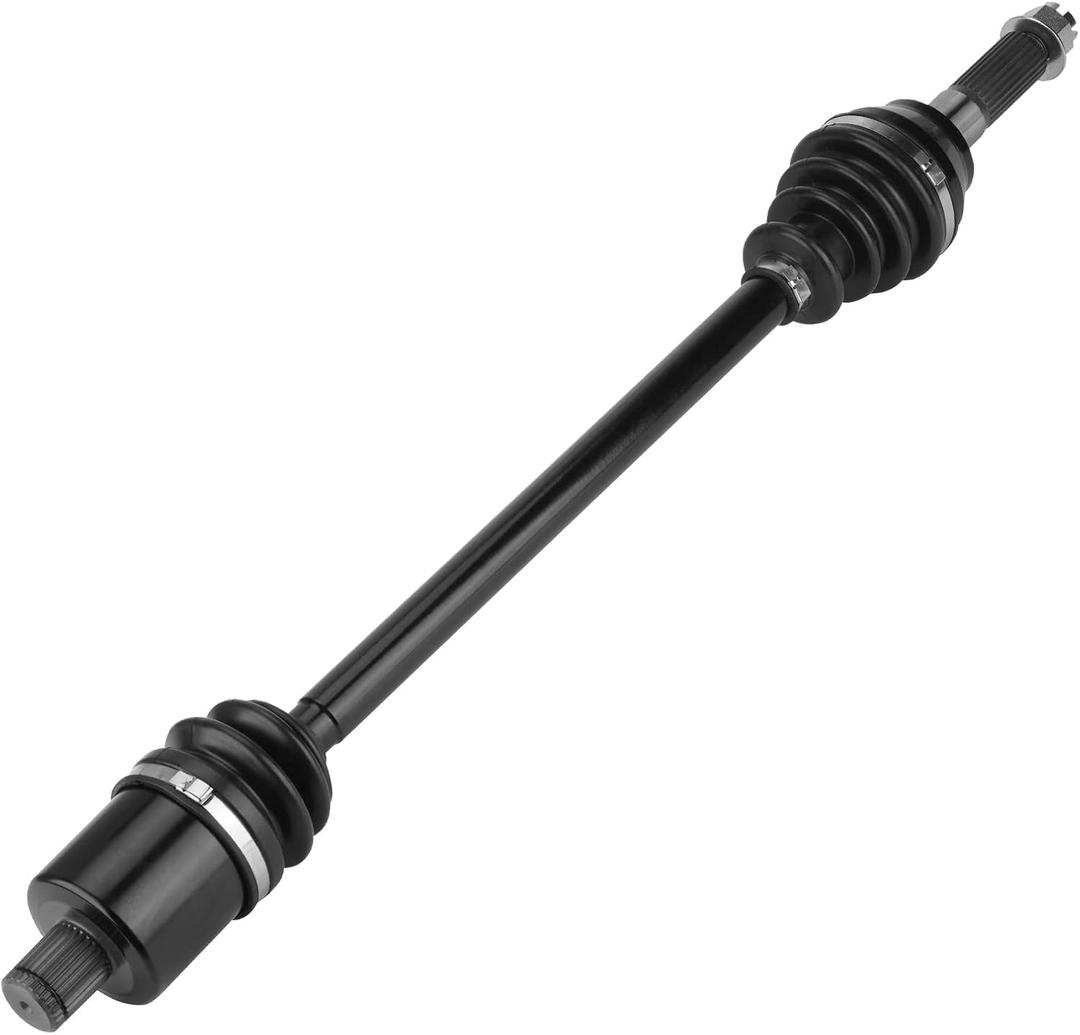 Youxmoto Rear Left/Right CV Axle Fit for Polaris RZR XP 900 2011-2013; For RZR XP 4 900 2012 2013, 4340 Chromoly Steel Drive Half Shaft, Fits 1332826, 1332960