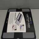 AboveTEK Portable Laptop Lap Desk w/Retractable Left/Right Mouse Pad Tray, Non-Slip Heat Shield Tablet Notebook Computer Stand Table w/Sturdy Stable Work Surface for Bed Sofa Couch or Travel