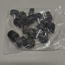 uxcell Leveling Feet 1" 25mm OD Round Insert Furniture Adjustable Leveler 8 Sets