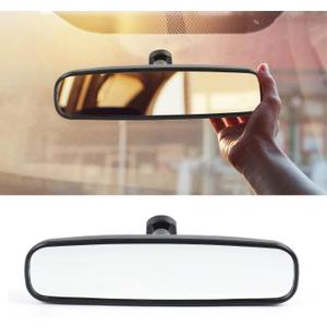 10" OEM Rear view mirror, Day Night Interior RearView Mirror Compatible With Most Car, Toyota Corolla Camry RAV4, Ford Focus Nissan Rogue Altima Sentra Honda CRV Accord KIA Optima Mazda 3 5 6 Miata