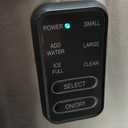 Aeitto Ice Maker Countertop 26lbs/24H, Ice Machine 8 Ice Cubes Ready in 6 Mins, 2 Sizes of Bullet Ice Portable Ice Makers with Basket & Scoop, Auto Self-Cleaning for Home/Kitchen/Office Stainless