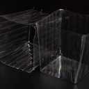 Clear Plastic Liner Inserts for Wood Boxes and Planters (5”x 5.75”) (Sell in Pack of 12) (to fit Square 6" Planter) (L060606)