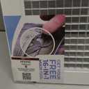 8" x 32" or 32" x 8" Cube Core Eggcrate Return Air Grille - Aluminum Rust Proof - HVAC Vent Duct Cover - White [Outer Dimensions: 10.75]