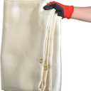4 Feet x 6 Feet Welding Blanket Fire Flame Retardant Fiberglass Safety Shield Grommets
