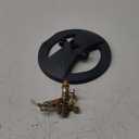 Melnor 9538 Deluxe Pulsating Sprinkler with Weighted Base, Basic, Black