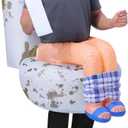 Spooktacular Creations Adults Inflatable Costumes, Sitting on a Toilet Inflatable Costume, Funny Blow Up Costumes for Halloween Costume Cosplay Themed Parties