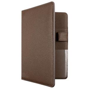 CoBak Server Book – Compact Organizer with Clear and Money Pockets, Pen Holder, Fits Apron Perfectly, Leather Waitress Book, Brown