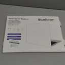 BlueSwan Anti-Cracking Case for MacBook Air 13 inch, M5 2026 M4 M3 M2 2025-2022 A3449 A3240 A3113 A2681, Drop Protection Soft TPU Bumper PC Base for Air 13.6 inch, Frosted Clear