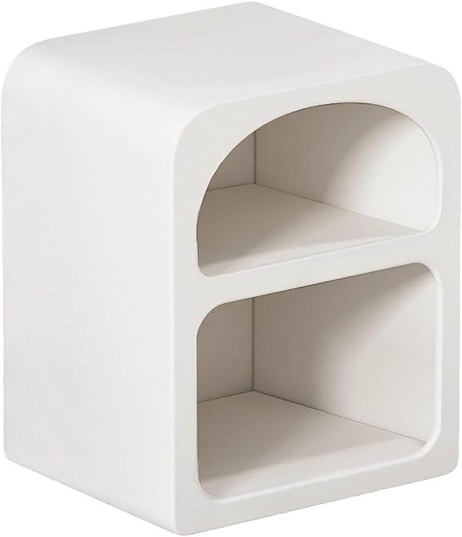 mesitas de Noche para dormitorio nightstands,Bed Side Tables Bedroom Simple Modern Bedroom Bedside Table,Living Room Furniture, End Table with Open Storage for Home, 15.7 inches x 17.7 inches x 21.6 inches