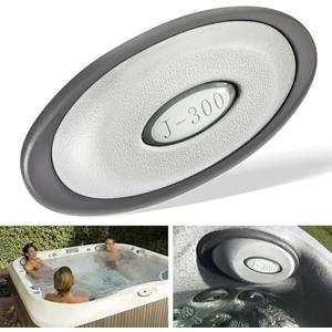 Pack Of 2 2472-824 Oval Pillow Insert + Back Mount for Jacuzzi J-300 Series Hot Tubs & Spas(2014-2018), J300 Headrest Pillow Replace 2455-263