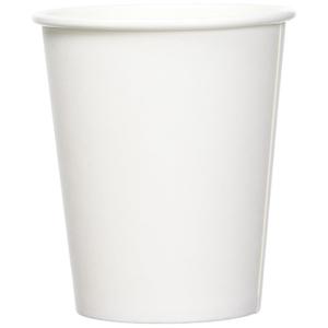 Amazon Basics Disposable Paper Cups for Hot and Cold Beverages, 8 oz, White, 1000 Count