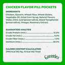 2 x Greenies Pill Pockets for Dogs Small Size, Tablet Pill Treats for Dogs, Chicken Flavor, 3.2 oz. Pouch (EXP 05/21/26)