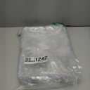 6 Pack Clear Plastic Serving Trays for Party, 9 x 13 Inch - Heavy Duty Plastic Trays for Food - Rectangular Party Serving Trays and Platters - Clear Disposable Trays