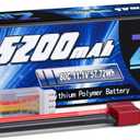Zeee 3S Lipo Battery 5200mAh 11.1V 80C RC Battery Hard Case with T Connector for RC Car Boat Truck Helicopter Airplane Racing Models