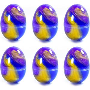 6 Pack Galaxy Slime Kit,Easter Slime Party Favors for Kids, Non Sticky,Wet,Stress & Anxiety Relief,Slime Bulk for Boys Girl,Cute Stuffers,Super Soft Sludge Toy