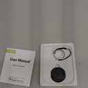 Tracker Tags-1 Pack Work with Apple Find My (iOS Only), [Apple MFi Certified] Key Finder and Item Locator, New Bluetooth 5.3 Tracker, Replaceable Battery Smart Tag for Keys, Wallet, Luggage etc