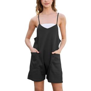 DNFUN Womens Sleeveless Rompers Loose Strap Shorts Overalls Oneise Outfits Summer Casual Jumpsuits, XL DNFUN Womens Sleeveless Rompers Loose Strap Shorts Overalls Oneise Outfits Summer Casual Jumpsuits, XL