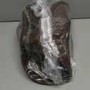 Western Cowboy Hat for Men Cowgirl Hat for Women Wide Brim Felt Fedora Hats Classic Cowboyhat with Buckle Belt (Medium, Coffee)