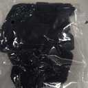 Fandamei Wig Cap, Hair Net for Wigs for Women, 30 CM Large Mesh Wig Cap for Long Hair, Nylon Hair Net Non Slip for Halloween Rave Party Cosplay-Black 2 PCS