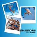 Power Swim Paddles for Lap Swimming - Adjustable Straps - Lap Swimming Gears - Hand Paddles for Adults & Kids