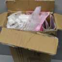 ORIAN Princess Castle Play Tent for Girls, LED Star Lights, Indoor & Outdoor Playhouse, Polyester, Pink, 55" x 53", Toddler & Kids Toys Ages 27