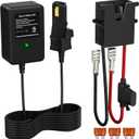RVBOATPAT Power Wheel Charger 12 Volt with 12 AWG Wire Harness Connector 12V Battery Power Wheel Ride-on Toys