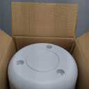 URALFA Motion Sensor Trash Can with Lid, 3 Gallon / 11 L Automatic Bathroom Trash Can, Touchless Trash Bin, Smart Plastic Garbage Can for Bedroom, Kitchen, Living Room, Office, White