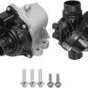 MUNIK 11517632426 Electric Engine Water Pump & Thermostat for BMW 1 3 5 6 7 X3 X4 X5 X6 Z4 Series 335i 535i 640i xDrive 740Li xDrive35i M40i xDrive40is/35is Replace# 11517588885 11537601158 0711990540