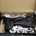 Inline Skates PRO for Adult Women - ABEC-9 Bearing with Breathable Lining for Male Female, Optional Brake, Size W 6-9, Black