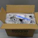 [UPGRADED LID] 8 Pack 18 oz Glass Juice Bottles with 8 Airtight Lids &2 Straw Hole Lids &2 Straws, Reusable Drinking Jar, Clear Water Bottles for Juicing, Smoothies, Refrigerator & Travel - BPA Free