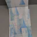 7x5ft Winter Ice Castle Backdrop Frozen Snowflakes Wonderland Princess Birthday Background Snowflake Fairytale Watercolor Flowers Party Decorations for Girls