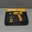 SEEKONE Heat Gun 1800W 122-120250- 650Fast Heating Heavy Duty Hot Air Gun Kit Variable Temperature Control Overheat Protection with 4 Nozzles for Crafts, Shrinking PVC, Stripping Paint(5.2FT)