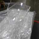 8 Pack Clear Acrylic Boxes with Lids – 4"L x 4"W x 4"H, Made in USA, Plastic Display Box for Candy, Party Favors, Gifts, Ornaments or Collectibles