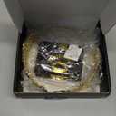 40th Birthday Crown and Sash, Party Decoration for Men (Gold)