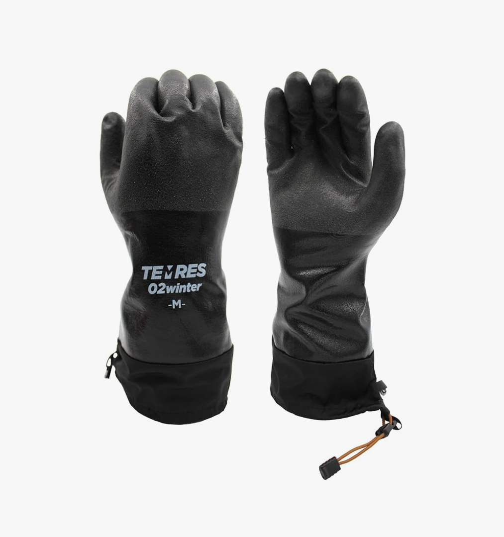 SHOWA 282-02 Waterproof Breathable Insulated Winter/Ski/Ice Glove with Extended Cuff (1 Pair)