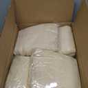 6 Panel Ivory Ceiling Drapes for Wedding Cheesecloth Ceiling Drapes Wedding Arch Draping Fabric Sheer Curtains Voile Drapery Draping Wedding Decorations for Party Ceremony Stage Tent (5ftx20ft)